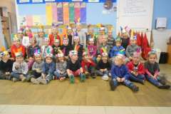Chapeaux anniversaire en PS-MS