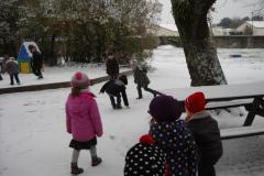 La neige à l\'école