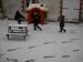 La neige à l'école