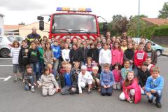 Les Pompiers à l\'école